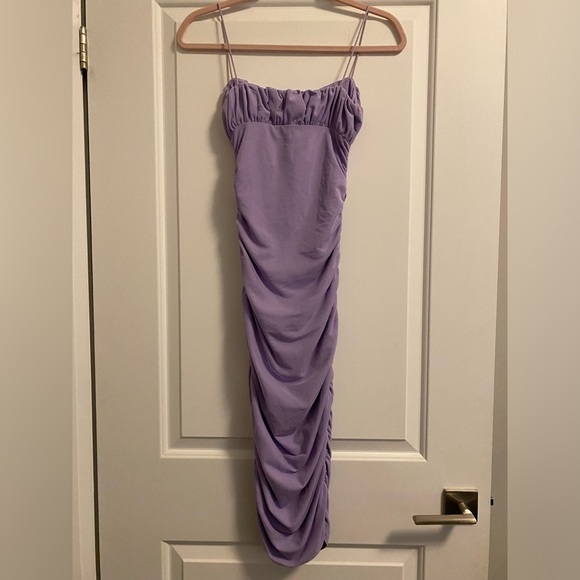 Princess Polly Light Purple Midi  Dress - Picture 3 of 4